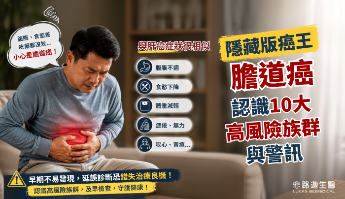 膽道癌早期症狀有哪些？出現黃疸、深色尿要注意！一次看懂檢查與治療